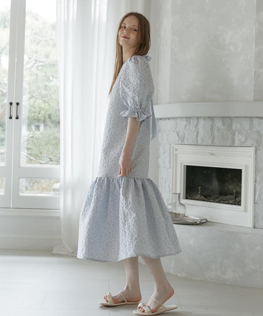 Tina Blossom Blanc Dress
