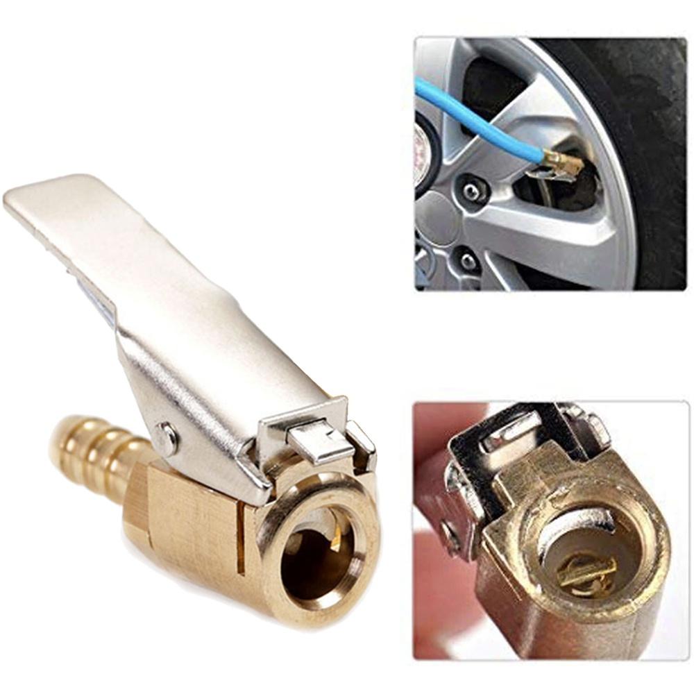 Inflatable Tyre Inflator Valve Car Inflatable Quick Clip Copper Quick Clip Tire Chuck Tail Plug