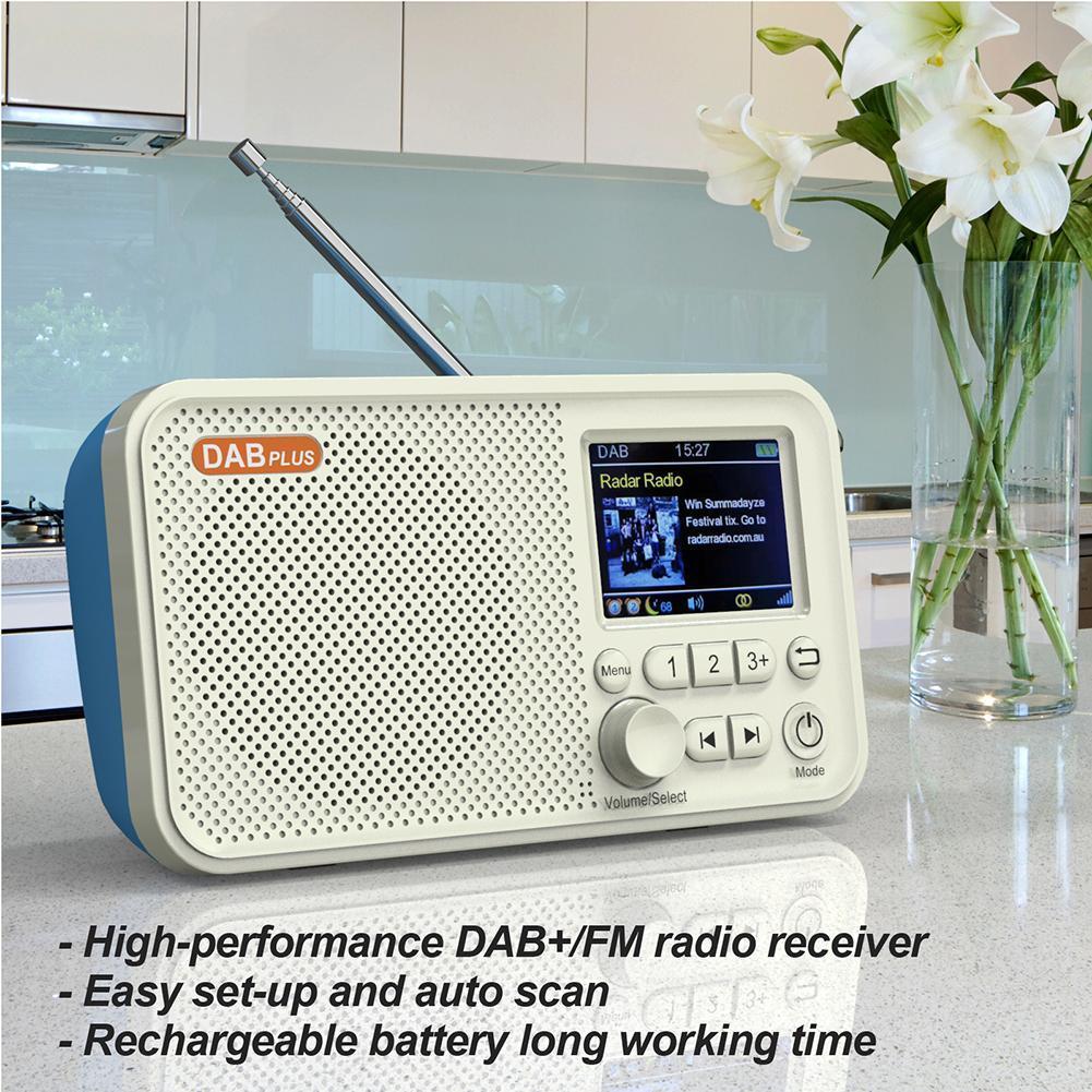 C10 DAB-радио DAB+ FM-радио Портативное цифровое радио MP3-плеер Перезаряжаемое радио (Подходит только для Европы и Австралии)