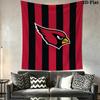 Arizona Cardinals Wall Tapestry Aesthetic Wall Hanging Printed Fabric Blanket Decorative Tapestries for Bedroom Living Room Home Decor