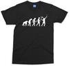 Evolution Of Badminton T-shirt Funny Sports Racket Shuttlecock Racquet Gift Top