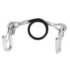 Trailer Safety Cable 27.6 Inch S Hook Spring Safety Rope RV 3500lbs Weight Capacity Safety Towing