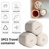 3 шт. дорожные контейнеры большой емкости, устойчивые к протечкам, легкие портативные магнитные коробки для хранения шампуня и кондиционера