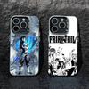 ЧЕХОЛ ДЛЯ ТЕЛЕФОНА ANIME A-FAIRY TAIL Для iPhone 17,16,15,14,13,12,Pro MAX Черный Матовый Ударопрочный Чехол
