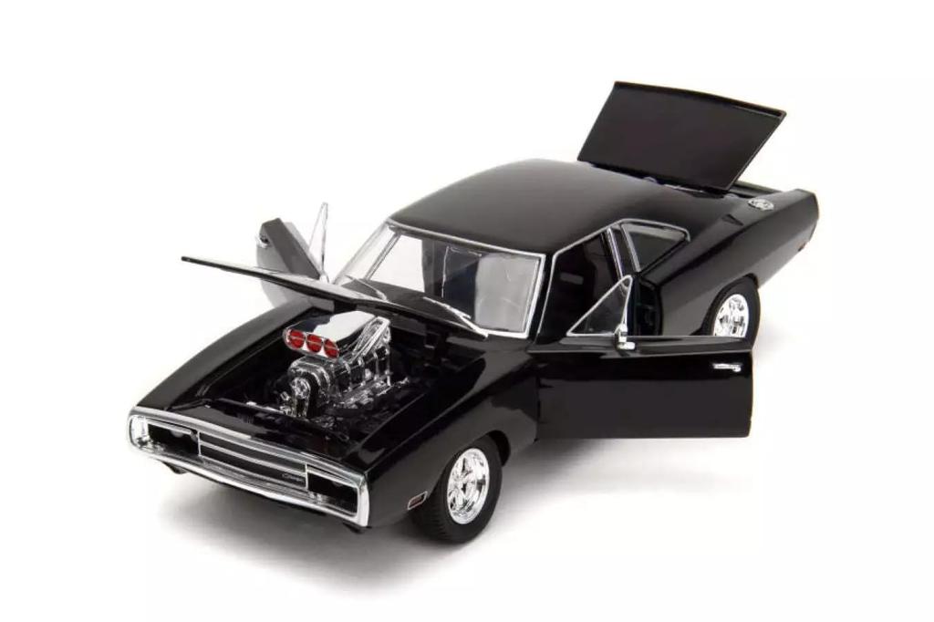 JADA TOYS 1/24 Форсаж Dodge Charger R/T 1970 Черный Форсаж Charger TrueSpec