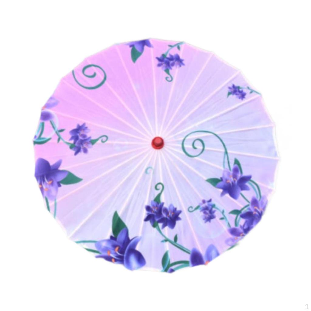 Chinese Oil Paper Umbrella, Handmade Decorative Umbrella for Japanese Classical Dance,