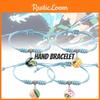 Stunning Lake Blue Demon Slayer Time Gem Bracelet Anime Character Design