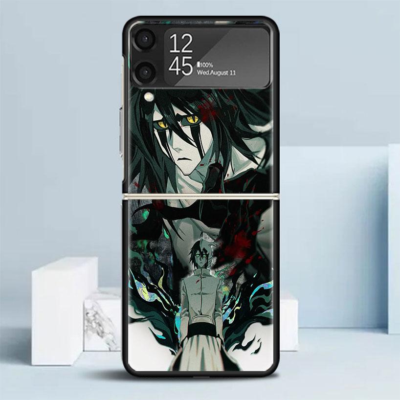 Чехол для телефона Bleach Улькиорра Сифер 4 для Samsung Galaxy Z Flip7 Flip6 5G Flip5 Flip4 Flip3 ZFlip 7 6 3 4 5 Ударопрочная задняя крышка