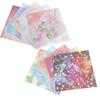 Origami for Origami Thousand DIY Colored Pack of 100 Double-Sided Paper, 15x15cm, Square, Crafts, Cranes, Art, Paper, (Style 2)