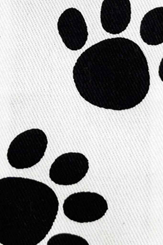 Spice Note Guitar Printing Fabric Foot Made In Length Strap, Series, Prints, Japan, 820mm-1450mm, White, ES-PP50FP/WHT