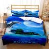 Принт из фильма Аватар Комплект постельного белья из трех предметов Модная вещь Для детей или взрослых Для кроватей Пододеяльники Наволочки Комплект постельного белья Подарок