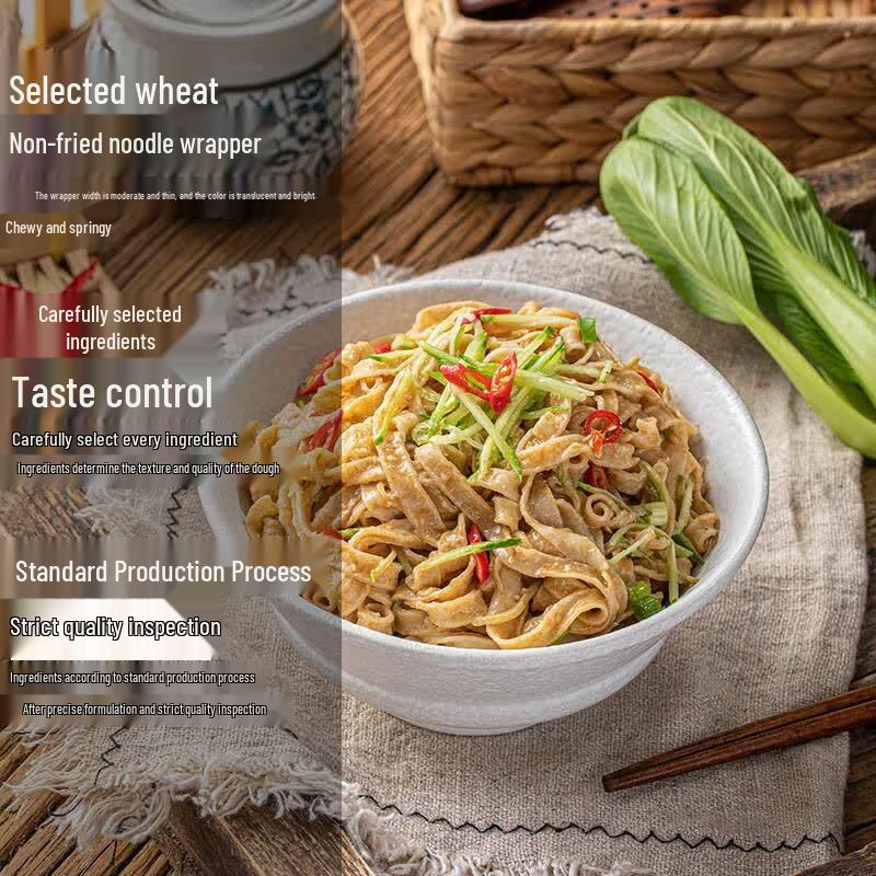 Dingda Instant Cold Noodles & Hot & Sour Vermicelli 5-Pack