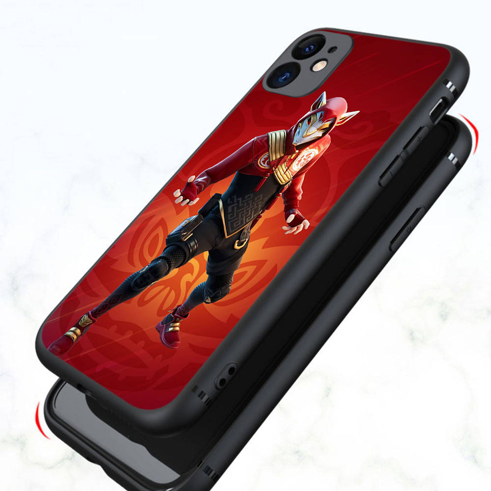 Чехол RT87 Fortnite для Samsung A04 A14 A23 A34 A54 M23 M33 M52 M53 Realme 10 9 C30S C35 C55 VIVO Y02S Y21 Y33S Y51 X80 Pro Прозрачный чехол