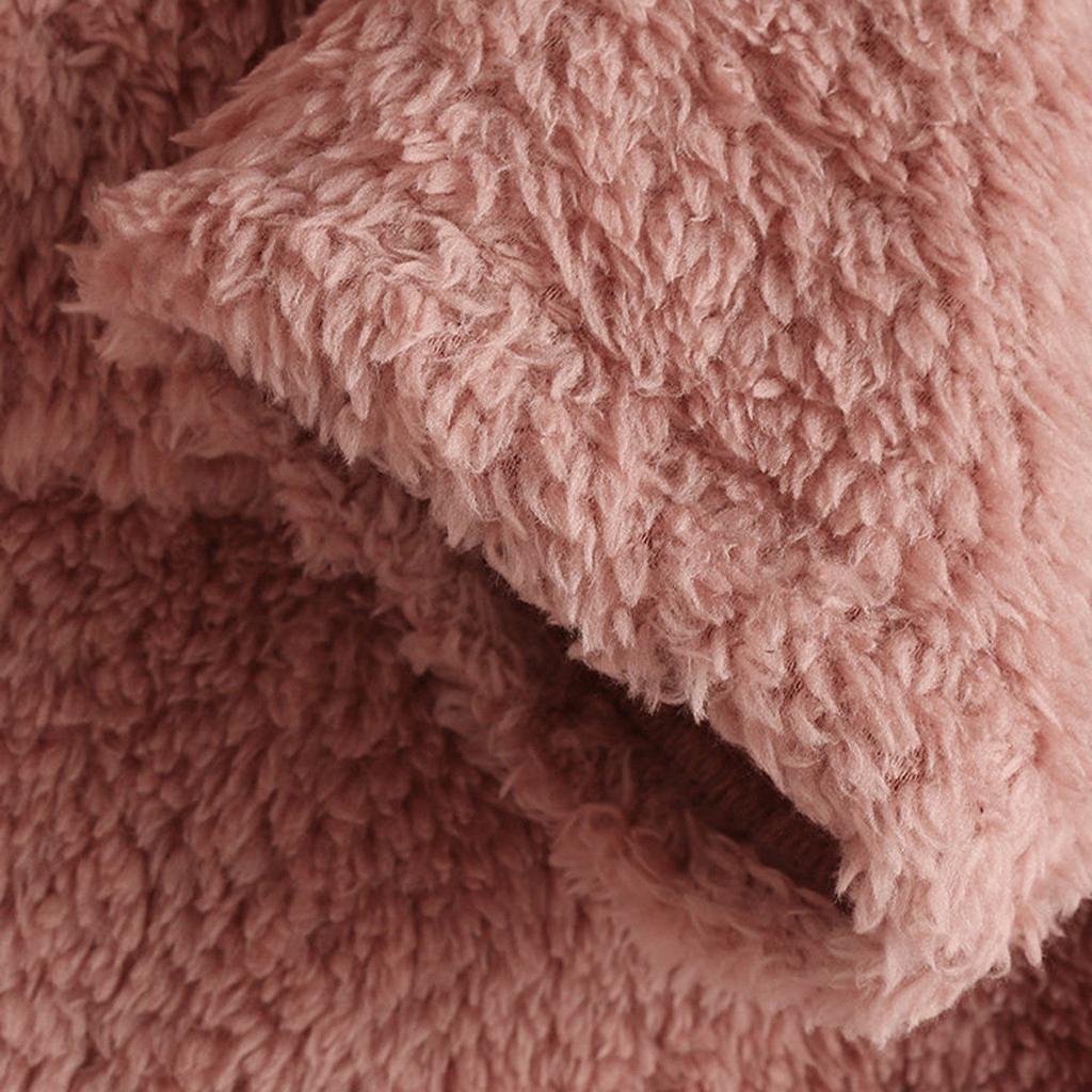 Женская зимняя повседневная цветная плюшевая теплая куртка с капюшоном большого размера