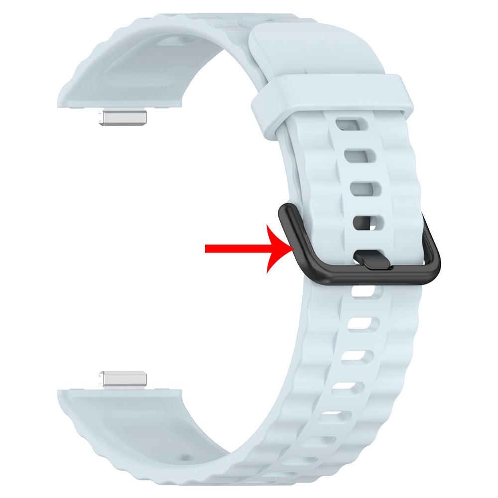 Для Huawei Watch Fit 4/4pro ремешок на запястье регулируемый браслет с черной пряжкой ремешок для часов Huawei Watch Fit 3