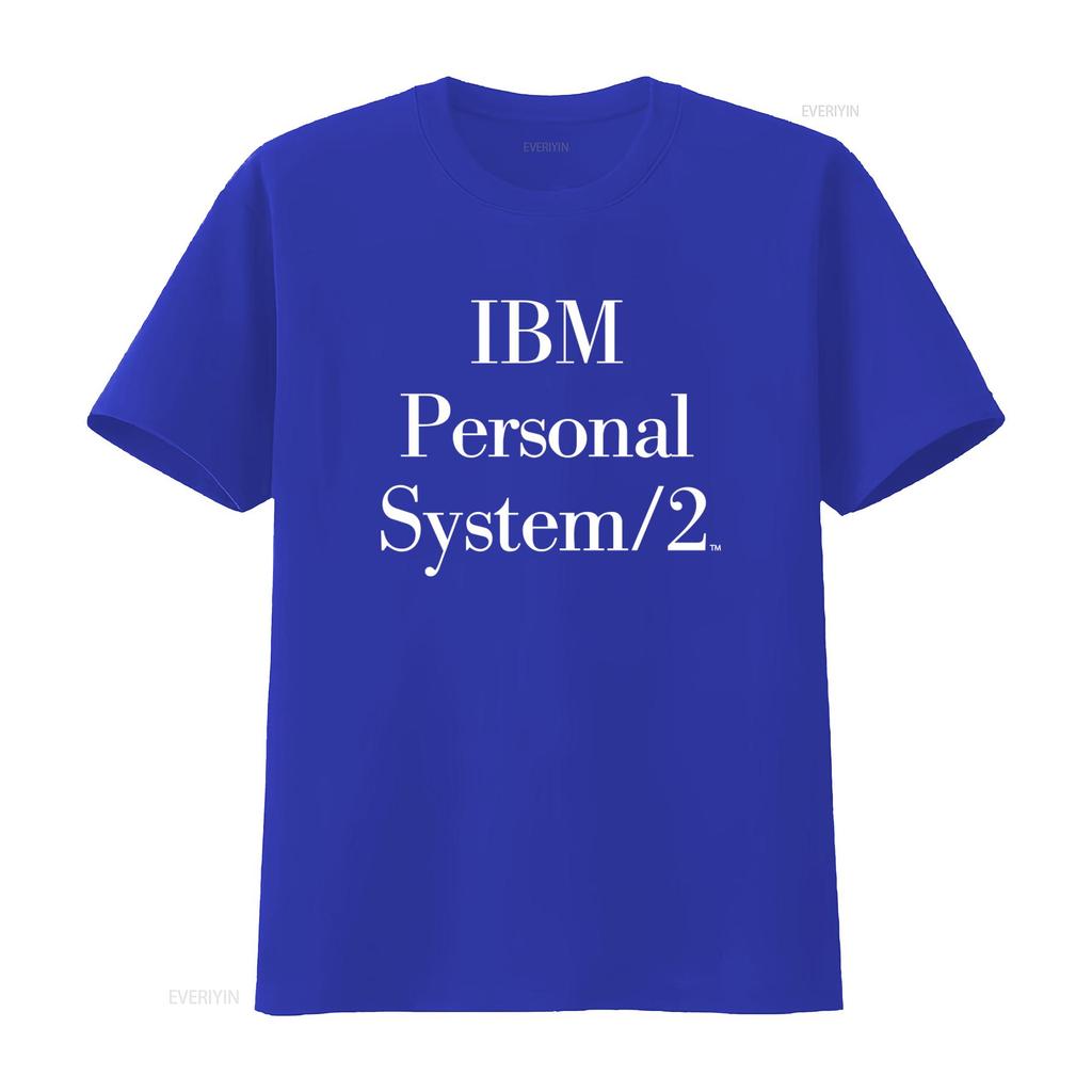 Vintage IBM Personal System 2 T Shirt 80s Technology IT Classic Logo Design Rare 50 Style Computer vintage Washed Slightly
