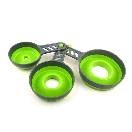 Useful Hanging Hole Design Dispense Wear-resistant Folding Food Liquid Spice Oil Funnel Home Supply Food Funnel