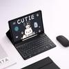 Чехол для iPad 10-го/11-го поколения 10,9 дюйма с цветной Bluetooth-клавиатурой с подсветкой и держателем для стилуса