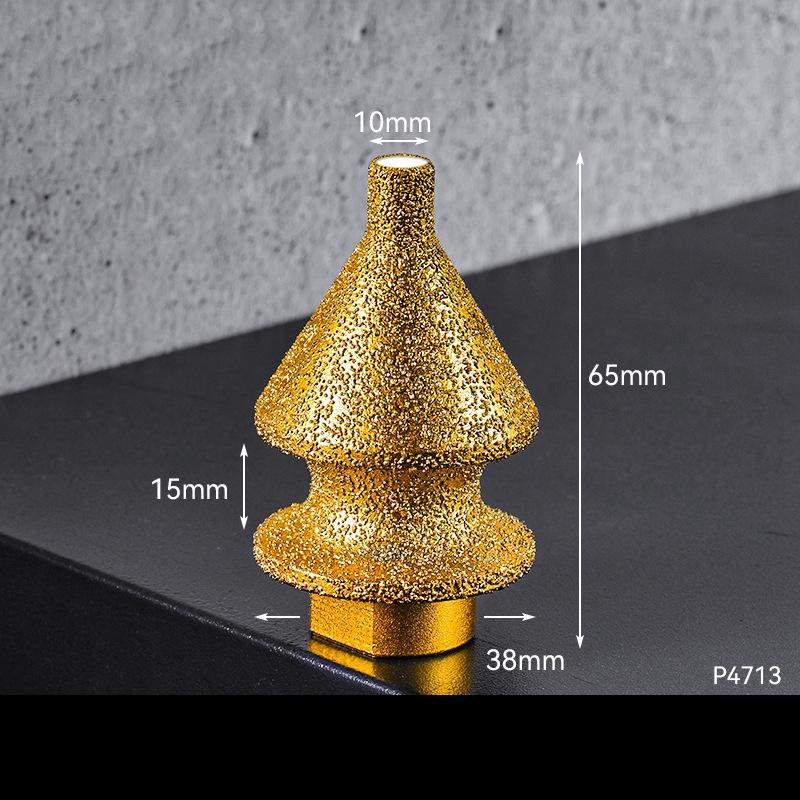 Brazing Edge Trimming 4 in 1  Diamond Chamfering Bit Angle Grinder Ceramic Tile Marble Hole Drilling Diamond Chamfering Machine