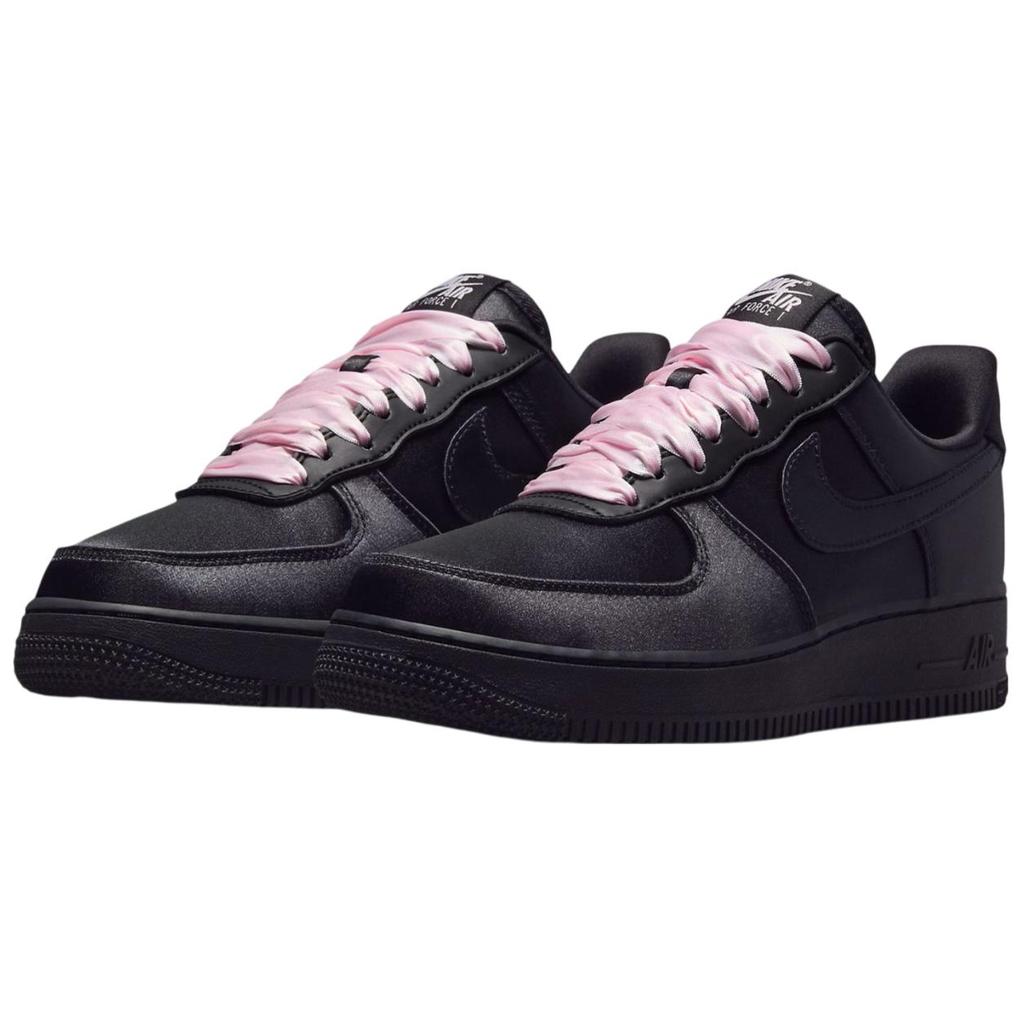 Nike Женские кроссовки Air Force 1 Low 07 LV8 Черный Атлас Розовый Пенопласт IH2034-010