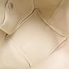 Used AUTHENTIC Herve Chapelier 701GP Luxe Boat-Shaped Tote Bag S White cotton