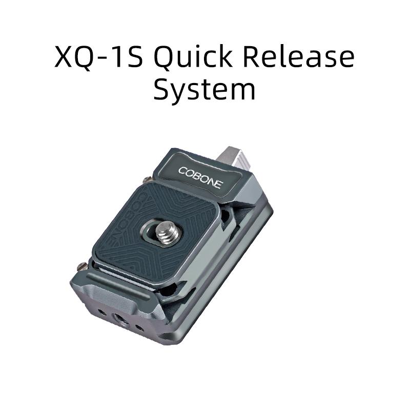 COBONE XQ1S Quick Release Plate Clip Arca Tripod Aluminum Alloy Quick Release Plate DSLR Camera Quick Conversion Adaptation