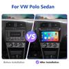 4G Carplay 2din Android автомобильный радиоприемник мультимедиа видеоплеер для VW Volkswagen POLO Sedan 2008-2016 навигация GPS стерео головное устройство BT