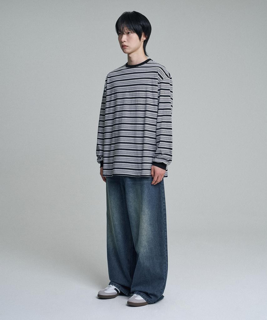 Джинсы Mubeun More Wide Глубокий синий