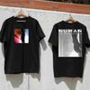 Черная унисекс футболка Gary Numan Singer 2026 Tour, 2 стороны, размеры S-5XL