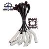 8PCS Auto Parts LS LS1 Ceramic Boots Spark Plug Line Set for LS3/LS4/LS7/LT 9070C 19005218 12573190 10457730 12563293 0356912950