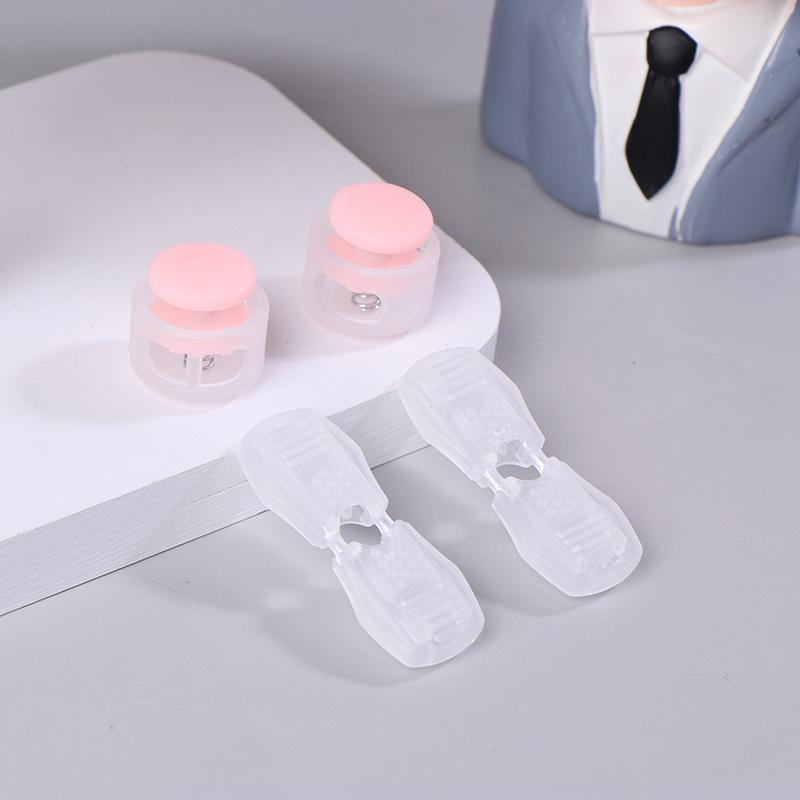 Пружинный замок Регулируемая пряжка Шнурки без завязок Быстрые шнурки для кроссовок Застежки-кнопки Шнурки Пряжка Зажим для шнурка Устройство для фиксации шнурков