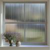 DUOFIRE Window Privacy Film, Molded Glass Pattern, Gray, Privacy Screen, UV Protection, 90x500cm