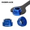 Bicycle 12-Speed Chainring Lock Ring Adapter Removal Tool Bike 12S Chainrings Mounting Tool For Shimano M7100 M8100 M9100 Crank