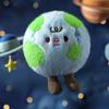 Plush Shaped Star Pendant Keychain Backpack Decoration Toy Stuffed Doll Gift