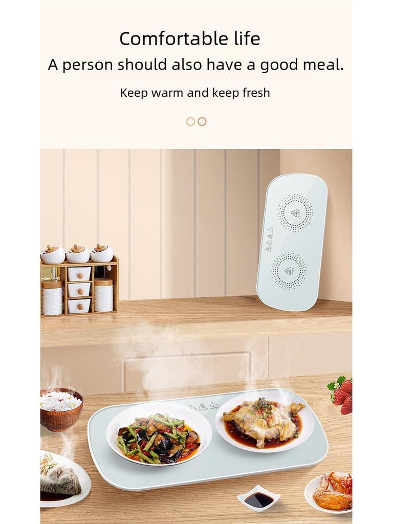 Intelligent Multifunctional Food Warming Board for Home and Office