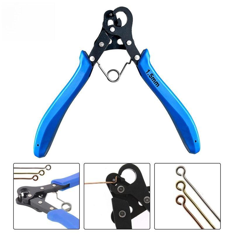 1 Steps Wire Bending Hobby Jewelry Making Tool  DIY Wire Rolling Pliers Jewelry Crafts Round Nose Winding Coil Pliers
