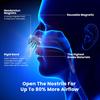 15/30 Pairs Intake Breathing Magnetic Nasal Strip Better Breathing Anti Snoring Nasal Magnet Men Women Sleeping Improvement Nasal Breathing