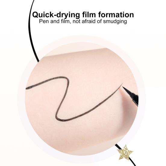 Длительная быстросохнущая водостойкая косметическая подводка для глаз для макияжа для начинающих