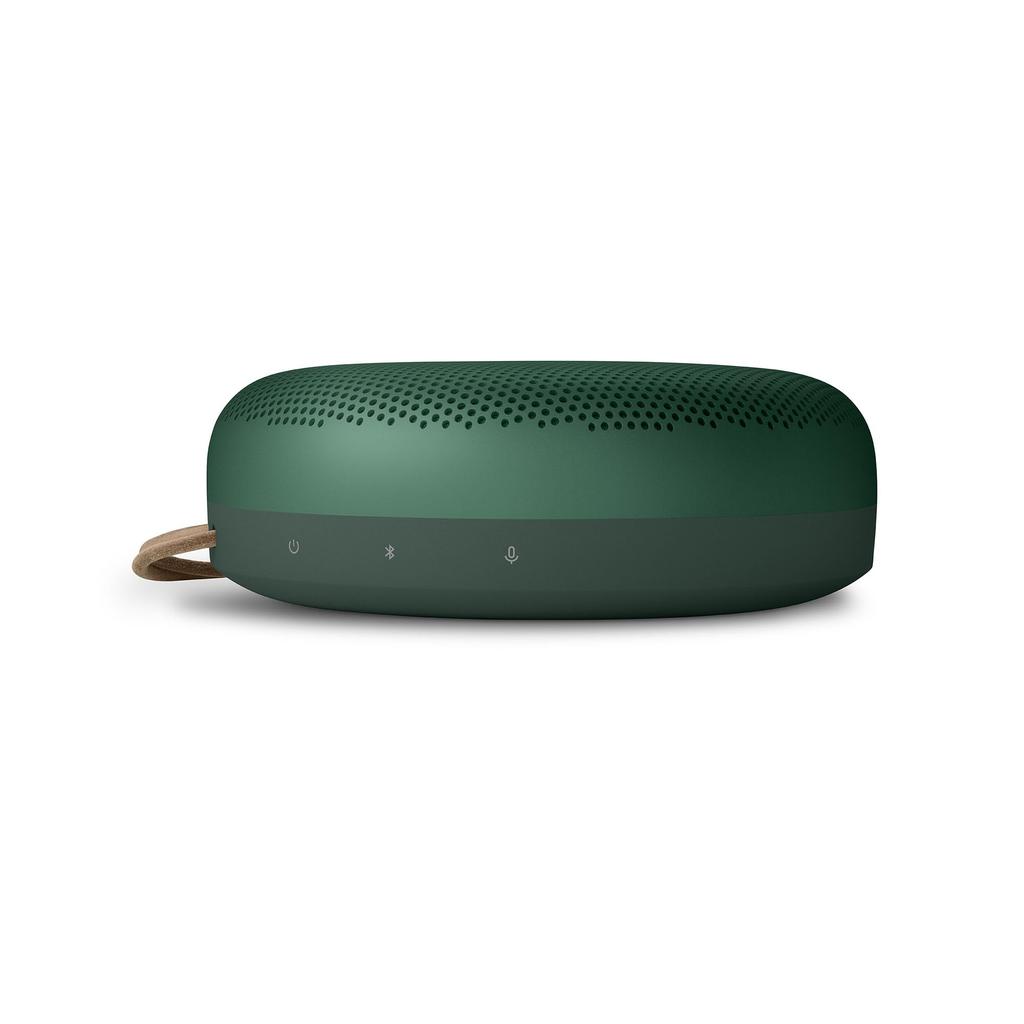 Bang & Olufsen Beosound A1 2-го поколения Зеленый Портативная колонка, Беспроводная Bluetooth, Сертификация IP67, Водонепроницаемая и Пылезащищенная, для Видеоконференций, 18 часов работы