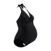 V-neck Maternity Swimwear Padded Breathable Slim Fit Pregnancy Swimsuit for Water