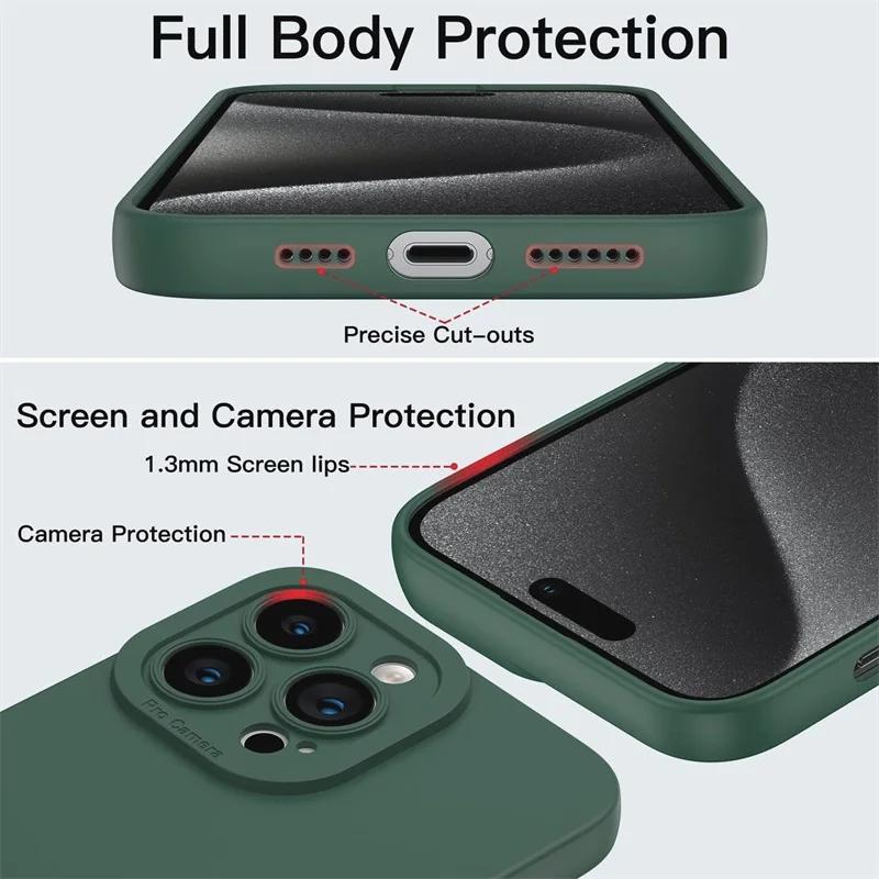 Роскошный официальный жидкий силиконовый чехол для iPhone 15 14 13 12 11 Pro Max, чехол для iPhone 14 15 Pro Max Plus, мягкий противоударный чехол