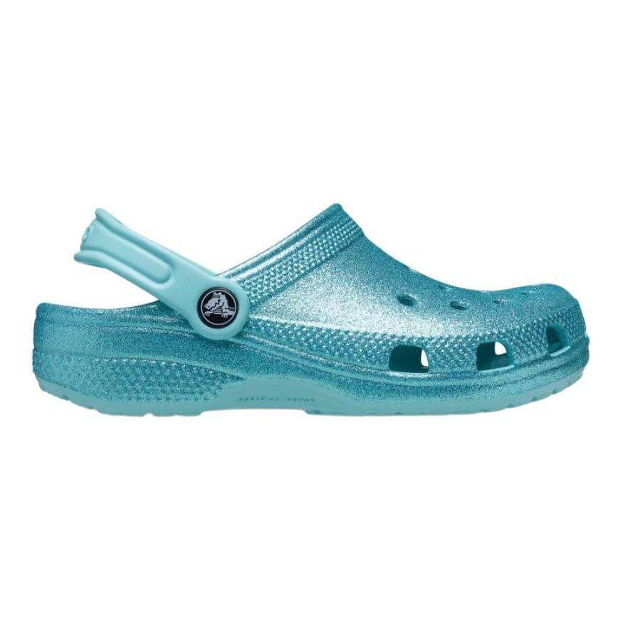 Crocs Классические клоги с круглым носком, сандалии-слипоны, детские сандалии, синие 206993-4SS