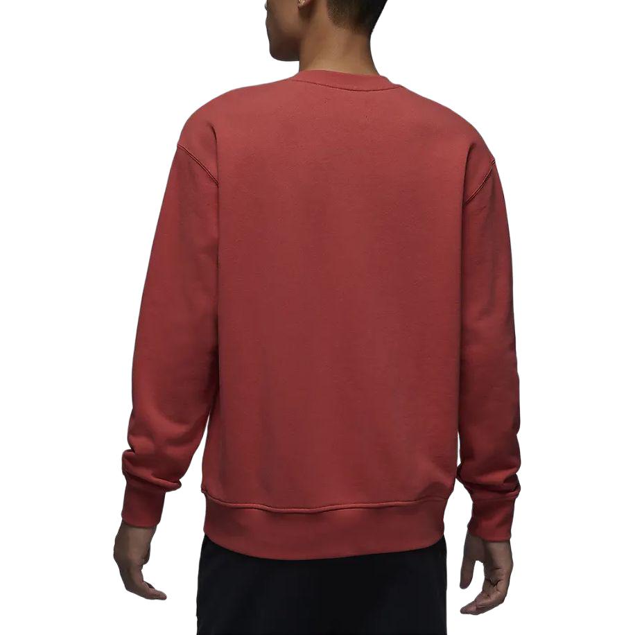 Jordan FW23 Год Дракона CNY Серия Новогодняя нашивка с логотипом Круглый вырез Свободная толстовка Мужская толстовка Lobster-Red FB6935-604