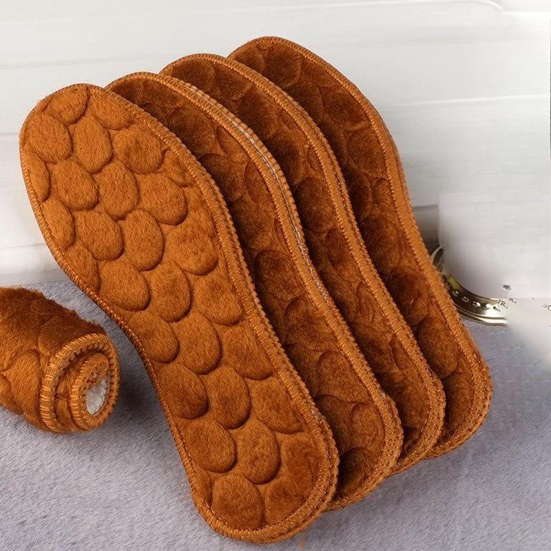 NO.8 зимние теплые стельки для ног, утолщенные плюшевые зимние ботинки, подошва для обуви, термостельки для обуви, спортивные грелки для бега, мужчин и женщин