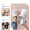 Women's Summer Slippers, Indoor Bathroom, Wear-resistant Couple, Outdoor, Perforated Shoes, Beach Shoes