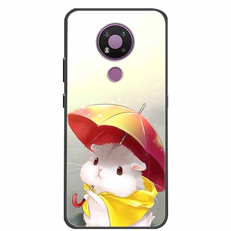 For Nokia 3.4 Case 5.4 Lovely Soft Silicone Protective TPU Bumper Back Cases For Nokia 5.4 Cover Cartoon Cute for Nokia3.4 Shell