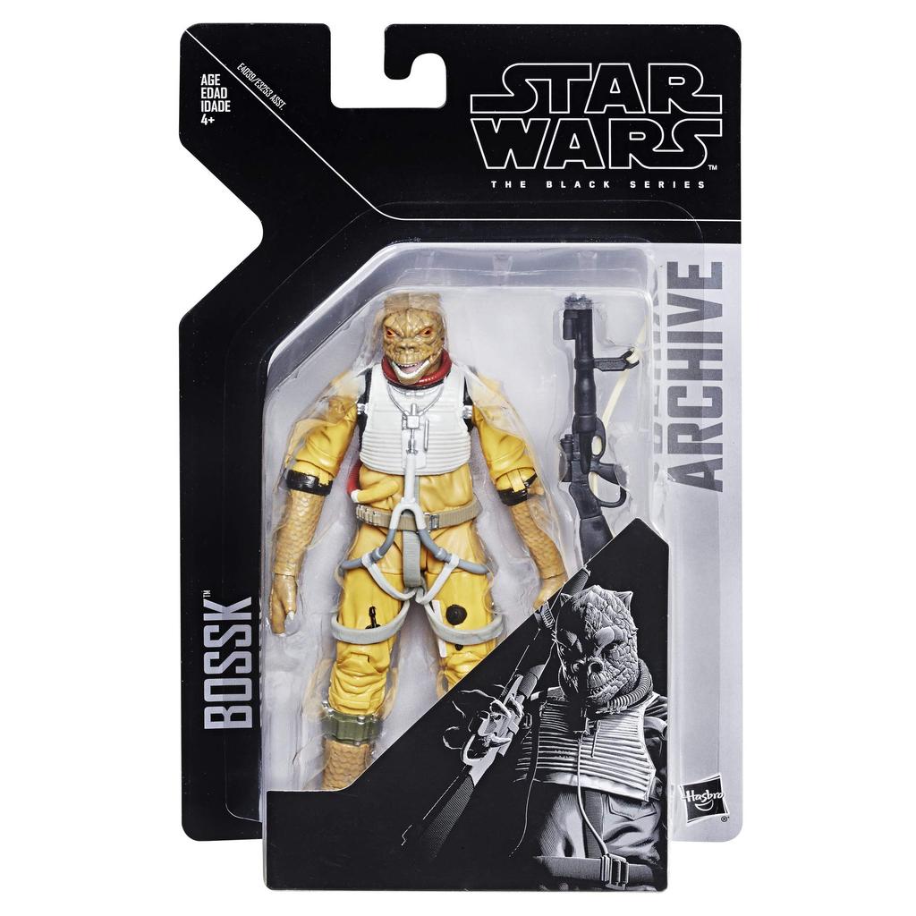 Star Wars Black Series Archive 6-дюймовая фигурка BOSSK Hasbro STAR WARS 2019 THE BLACK SERIES АРХИВ 6-дюймовая фигурка BOSSK Последний фильм Hasbro
