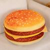 40cm Hamburger Plush Toy PP Cotton Filling Cozy Touch Soft Lovely Back Pillow Sleeping Accompany Simulation 3D Plush Burger