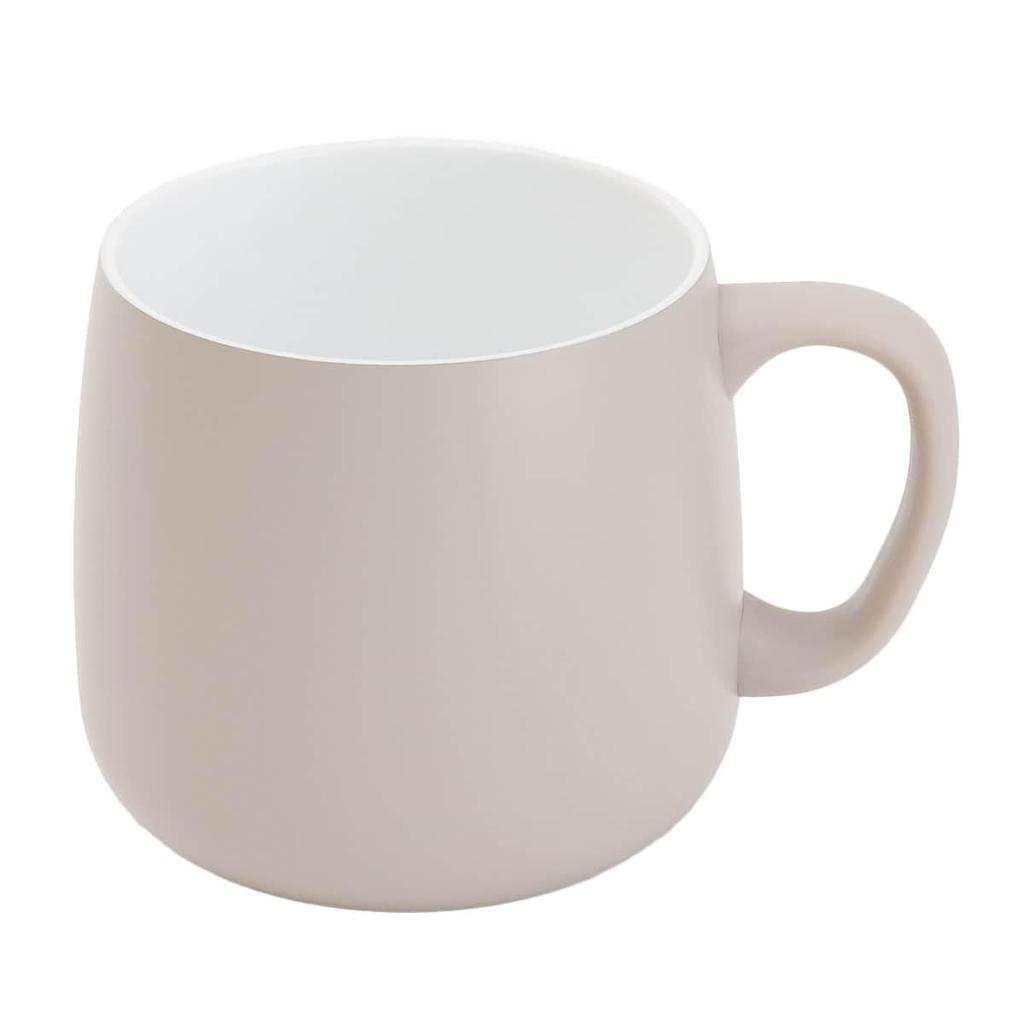 Nitori Ceramic Coated Stainless Steel Mug, Mocha-AL02, 2111100001311