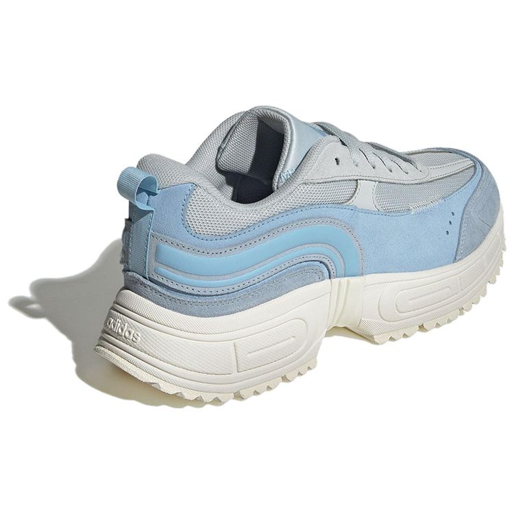 Adidas Neo Fantasy Flow Non-Slip Low-Top Sports Casual Shoes Women Sneakers Gray Blue IG4212